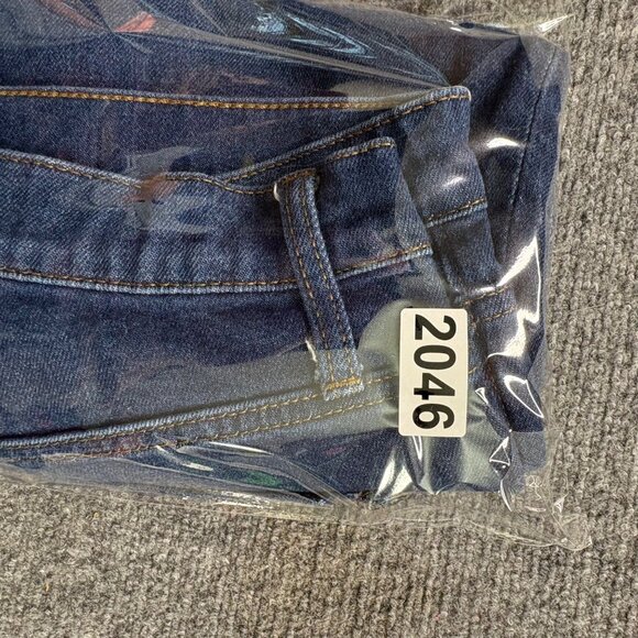 J.Crew Jeans Womens‎ 31 Blue 25.5L Whiskers Essential Straight Denim causal - Picture 12 of 12